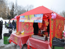  Блинная и чайная станции на Масленицу