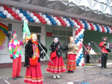 Сцена на масленицу