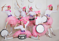 Шоу барабанщицы на 23 февраля