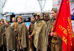 Реконструкторы на 23 февраля