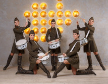 Шоу барабанщицы на 23 февраля