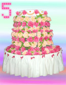 Торт с танцовщицей внутри на 23 февраля