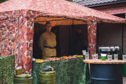 Военно - полевая кухня в офис на 23 февраля