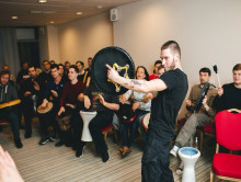 Барабанный тимбилдинг на 23 февраля