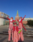 Ходулисты на 8 марта