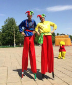 Ходулисты на 8 марта