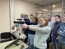 Лазерный тир на 8 марта