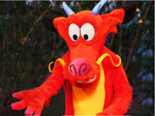 Ростовые куклы -сказочные животные на 8 марта