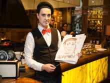 Заказ шаржиста на 23 февраля