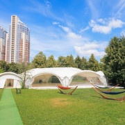 Шатер на природе для мероприятий у воды в Москве,89015444723