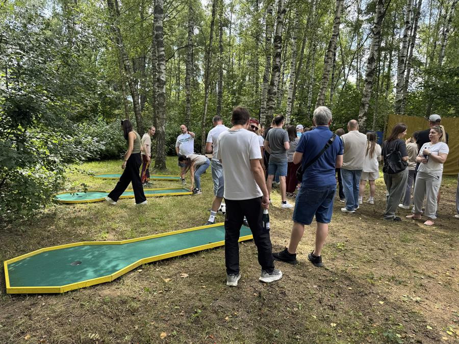 Минигольф на мероприятия и праздники