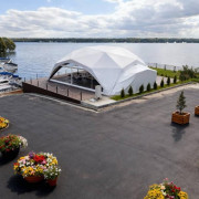 Площадка №246 Шатер для мероприятий на берегу Клязьминского водохранилища