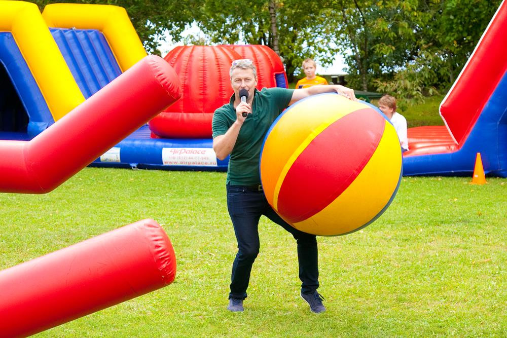 Аттракцион Гигантский мяч