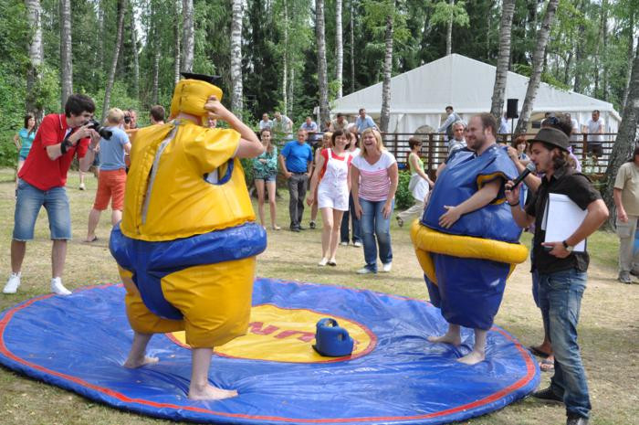 Аттракцион Борцы сумо