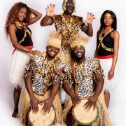 Африканское барабанное танцевальное шоу
