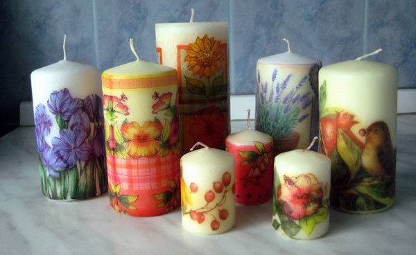 Мастер класс по изготовлению свечей