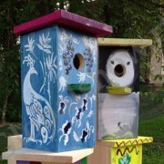 Мастер класс Роспись скворечников
