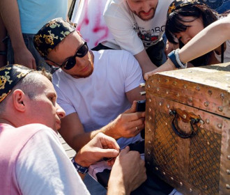 проведение тимбилдинга Кладоискатели на корпоративе