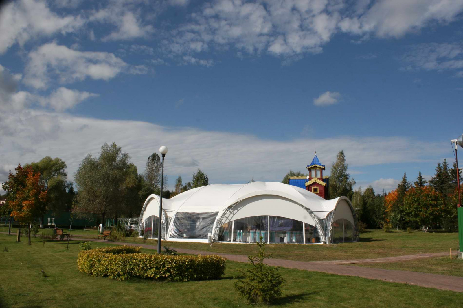 Площадка на природе для мероприятий на западе Подмосковья