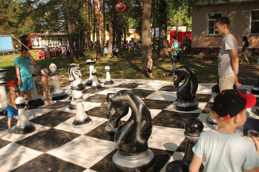Гигантские шахматы на мероприятий